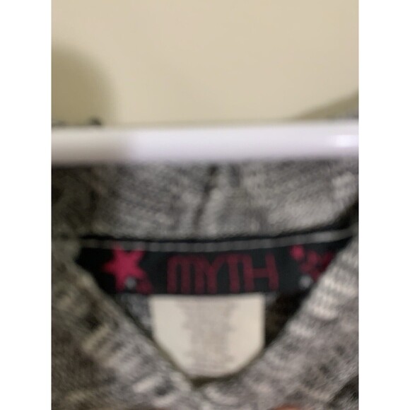 Myth Women’s Sleeveless Hooded Beach Coverup Size 1X Gray - Picture 5 of 5